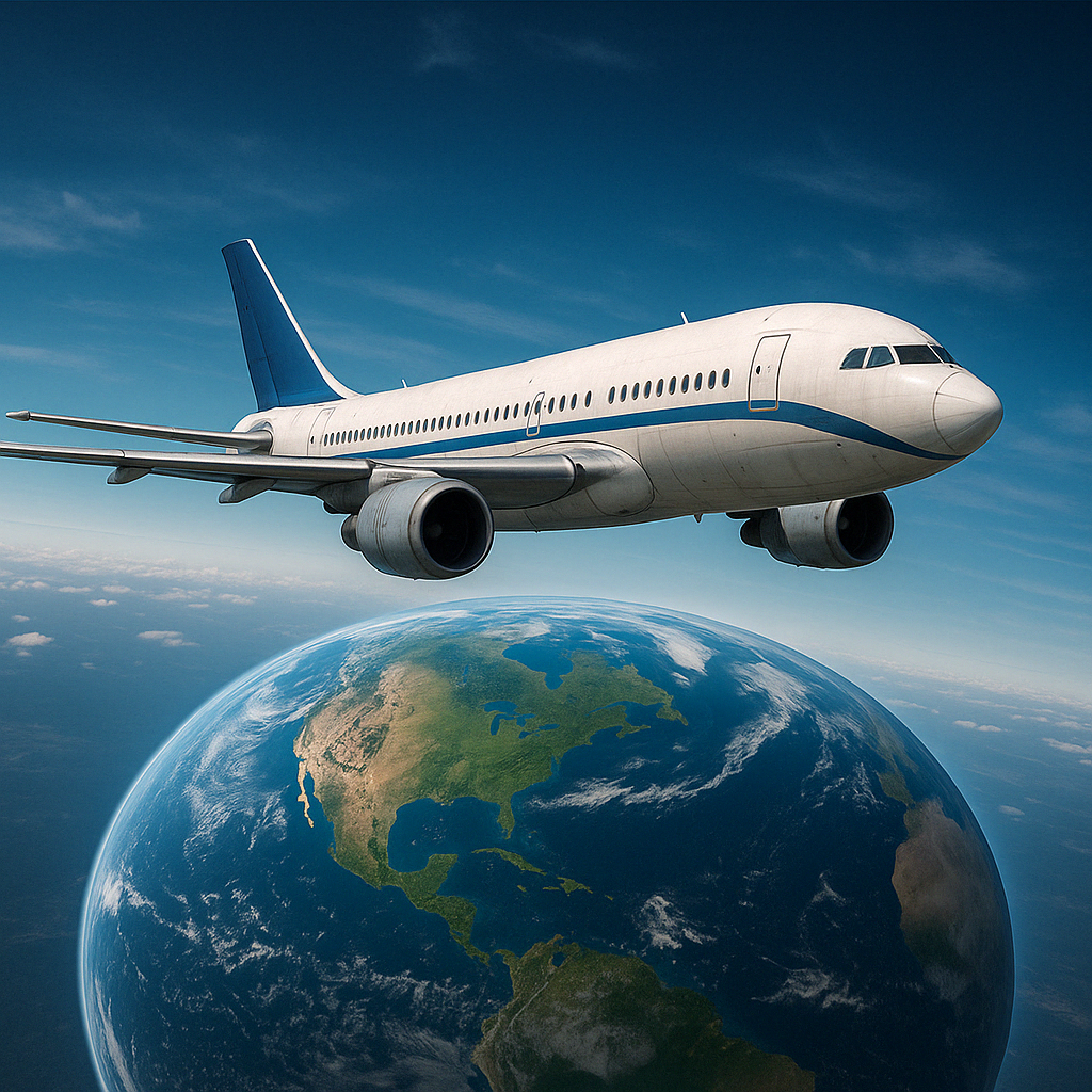 Illustration pour Crash Airlines fête la Journée de la Terre à sa façon