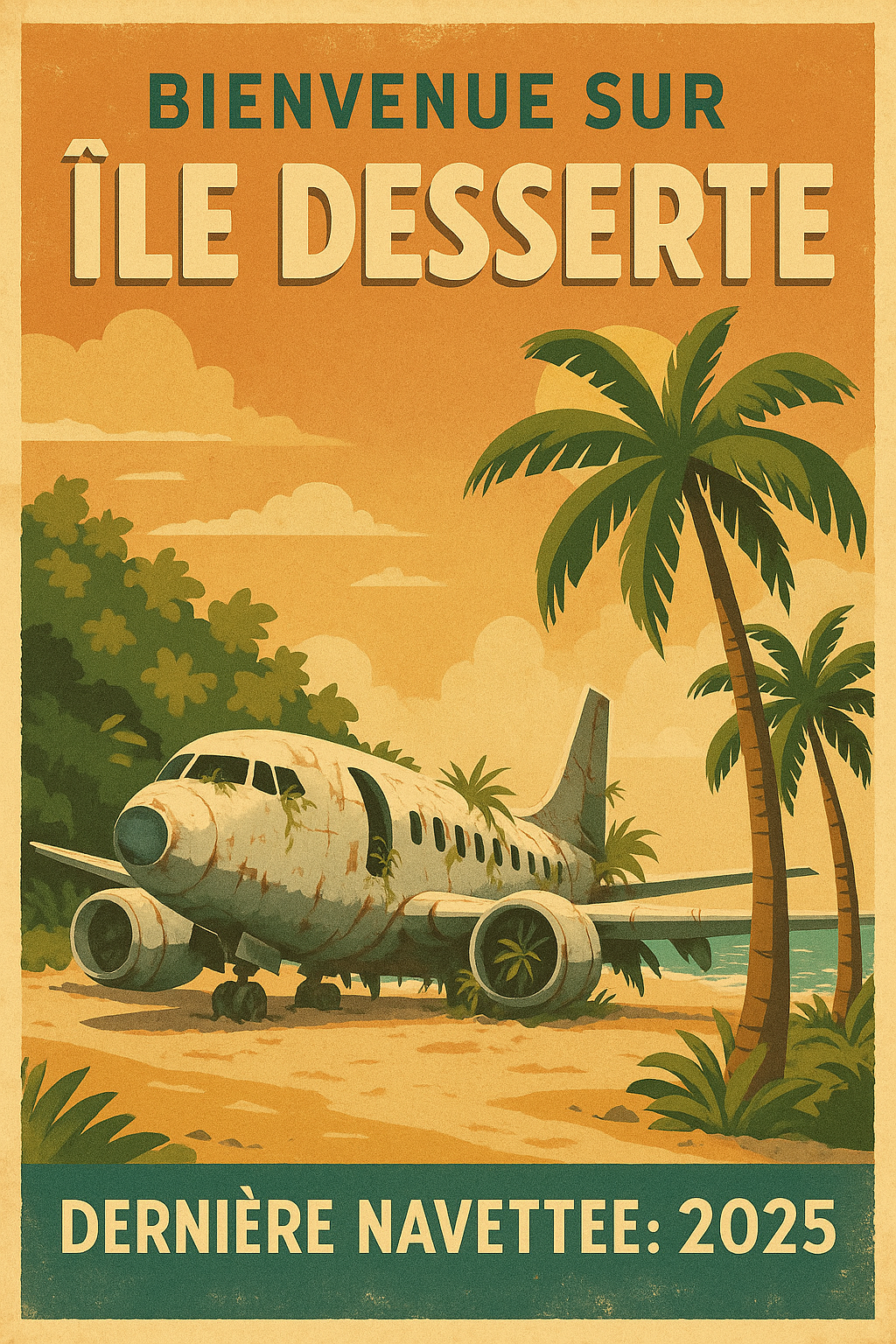 Illustration pour Crash Airlines vous envoie sur une île déserte (et vous récupère peut-être)