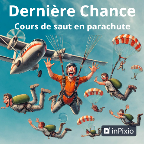 Cours de parachute